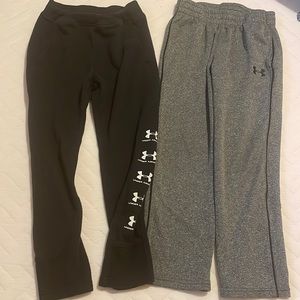 Boys under armor sweatpants size 6